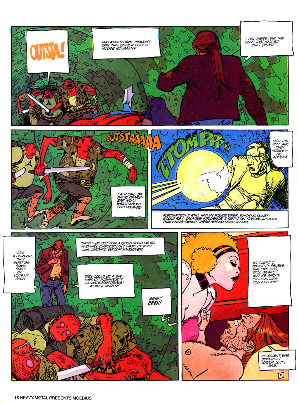 Read online Heavy Metal Presents Moebius comic -  Issue # Full - 17