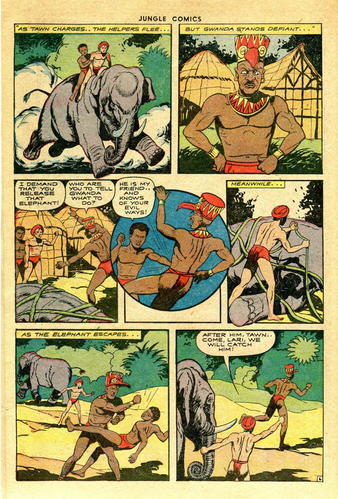 Read online Jungle Comics comic -  Issue #59 - 21