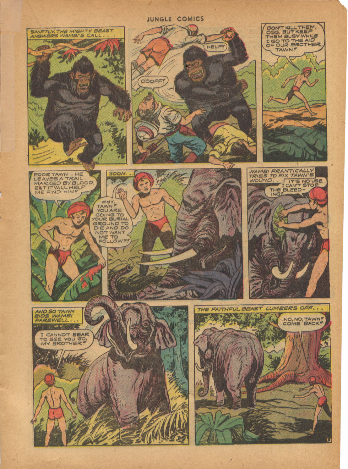 Read online Jungle Comics comic -  Issue #44 - 31