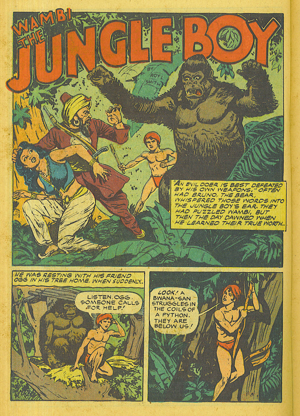 Read online Jungle Comics comic -  Issue #129 - 28