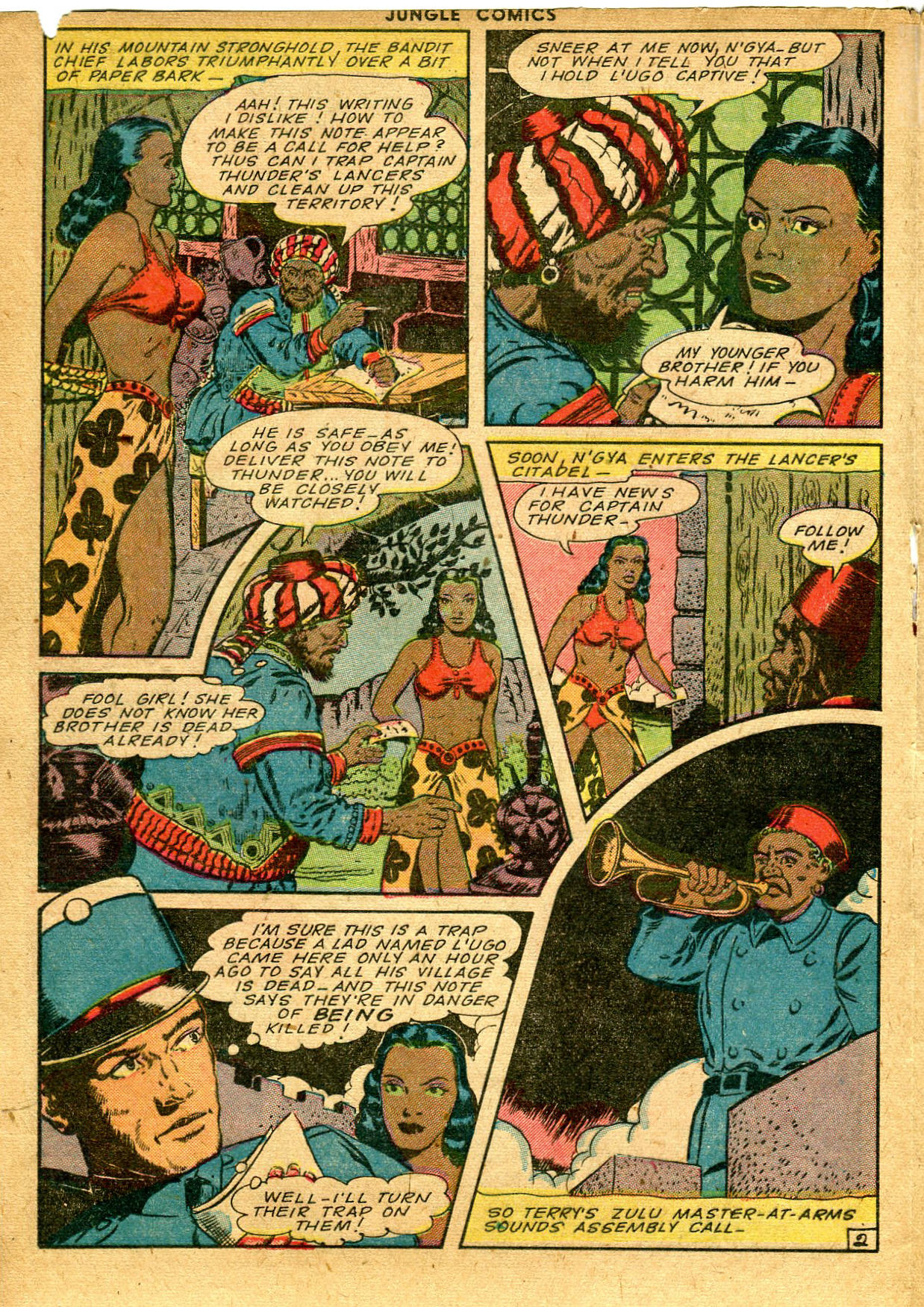 Read online Jungle Comics comic -  Issue #65 - 24