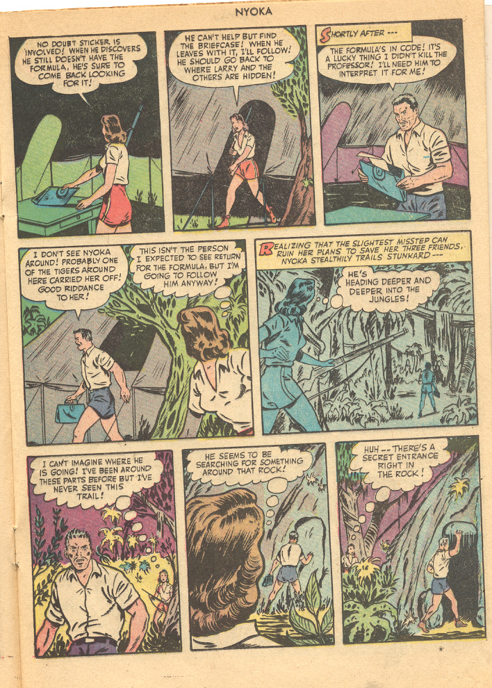 Read online Nyoka the Jungle Girl (1945) comic -  Issue #32 - 17