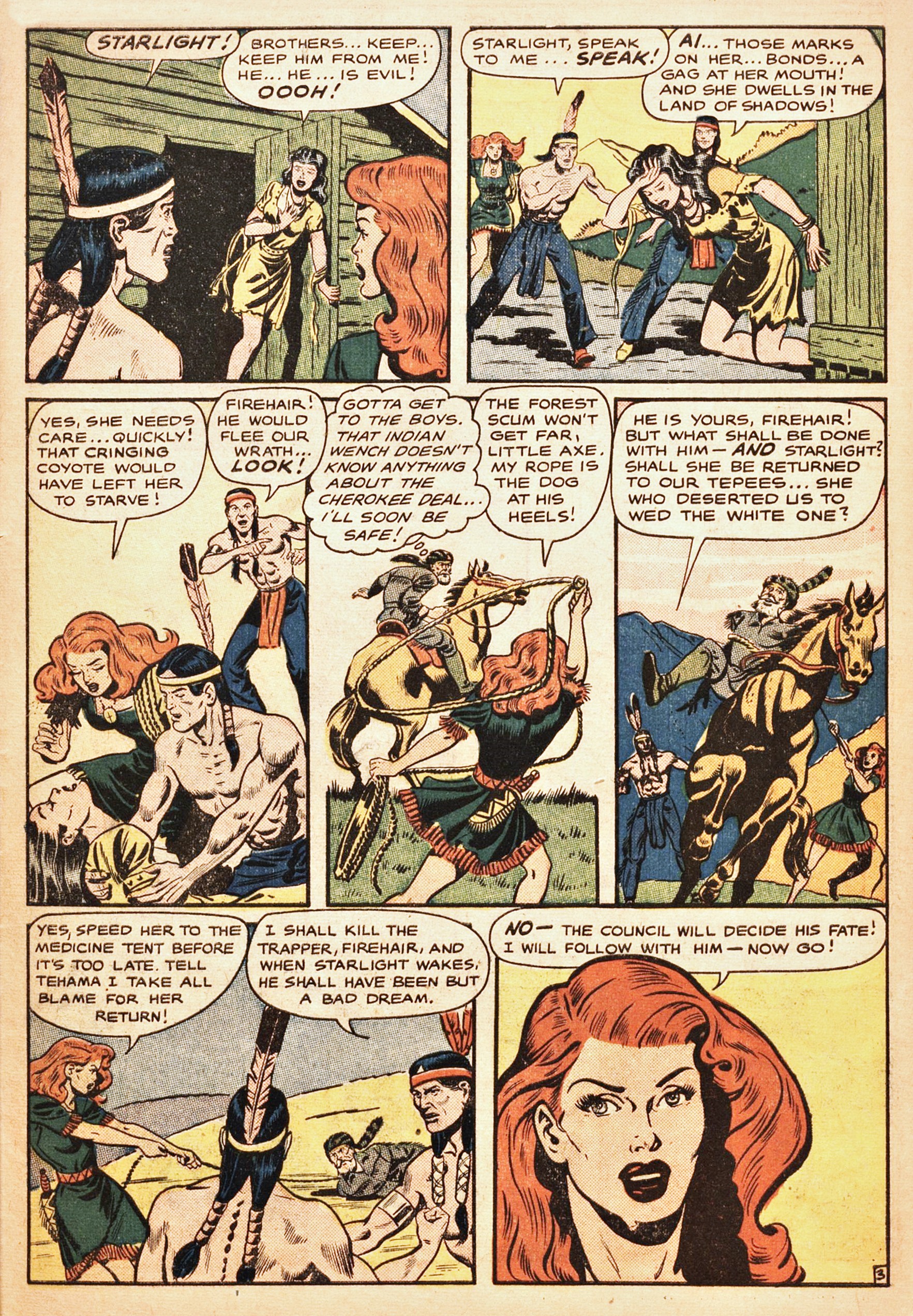 Read online Pioneer West Romances comic -  Issue #4 - 27