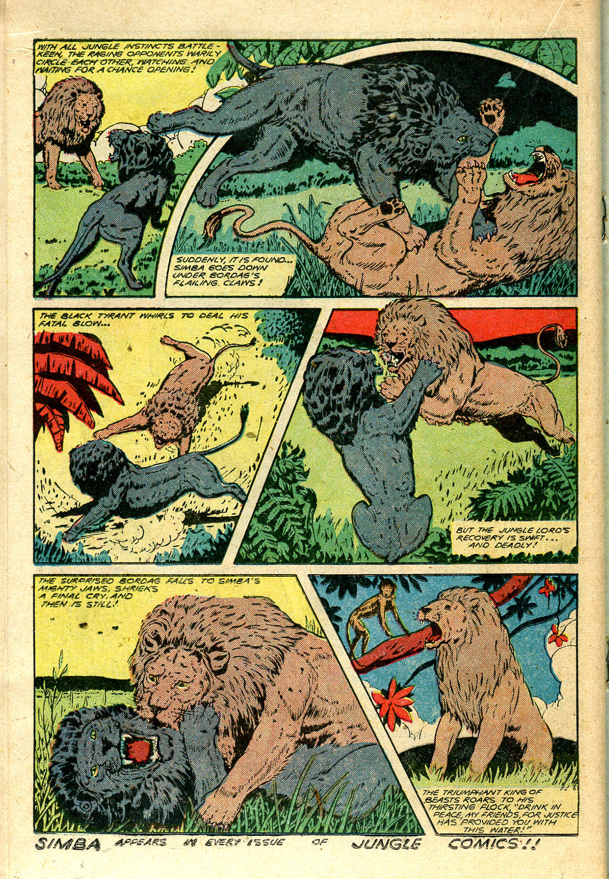 Read online Jungle Comics comic -  Issue #111 - 26