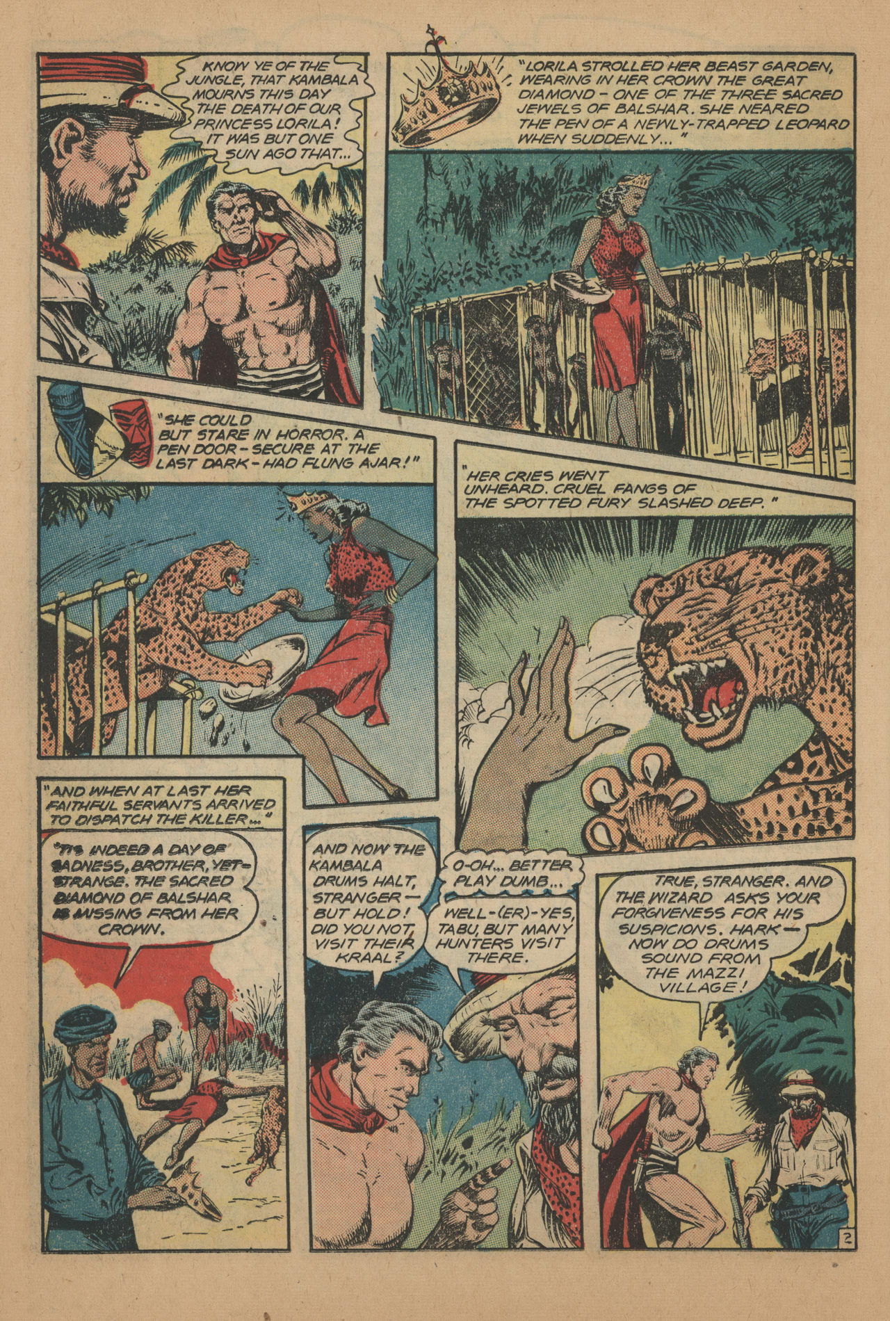 Read online Jungle Comics comic -  Issue #107 - 36