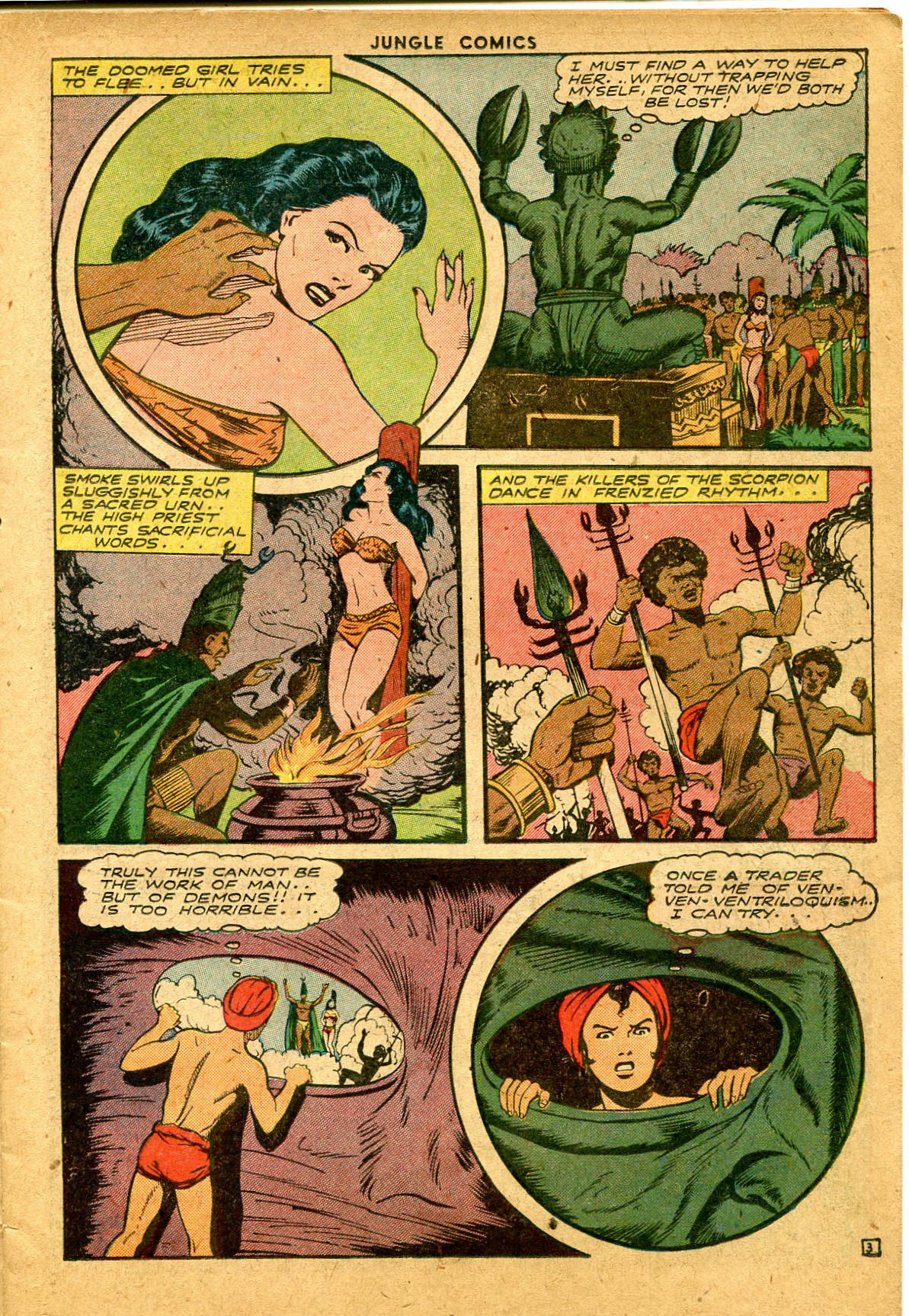 Read online Jungle Comics comic -  Issue #65 - 17