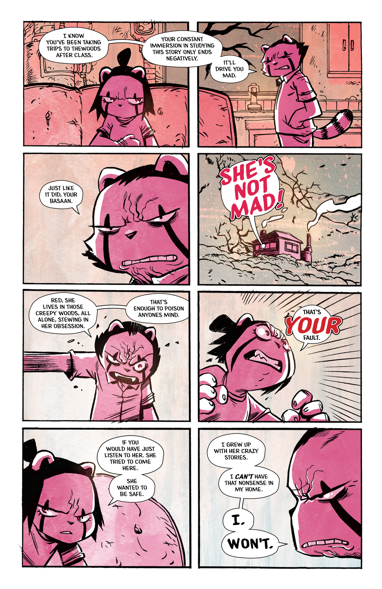 Read online Little Red Ronin comic -  Issue #1 - 6