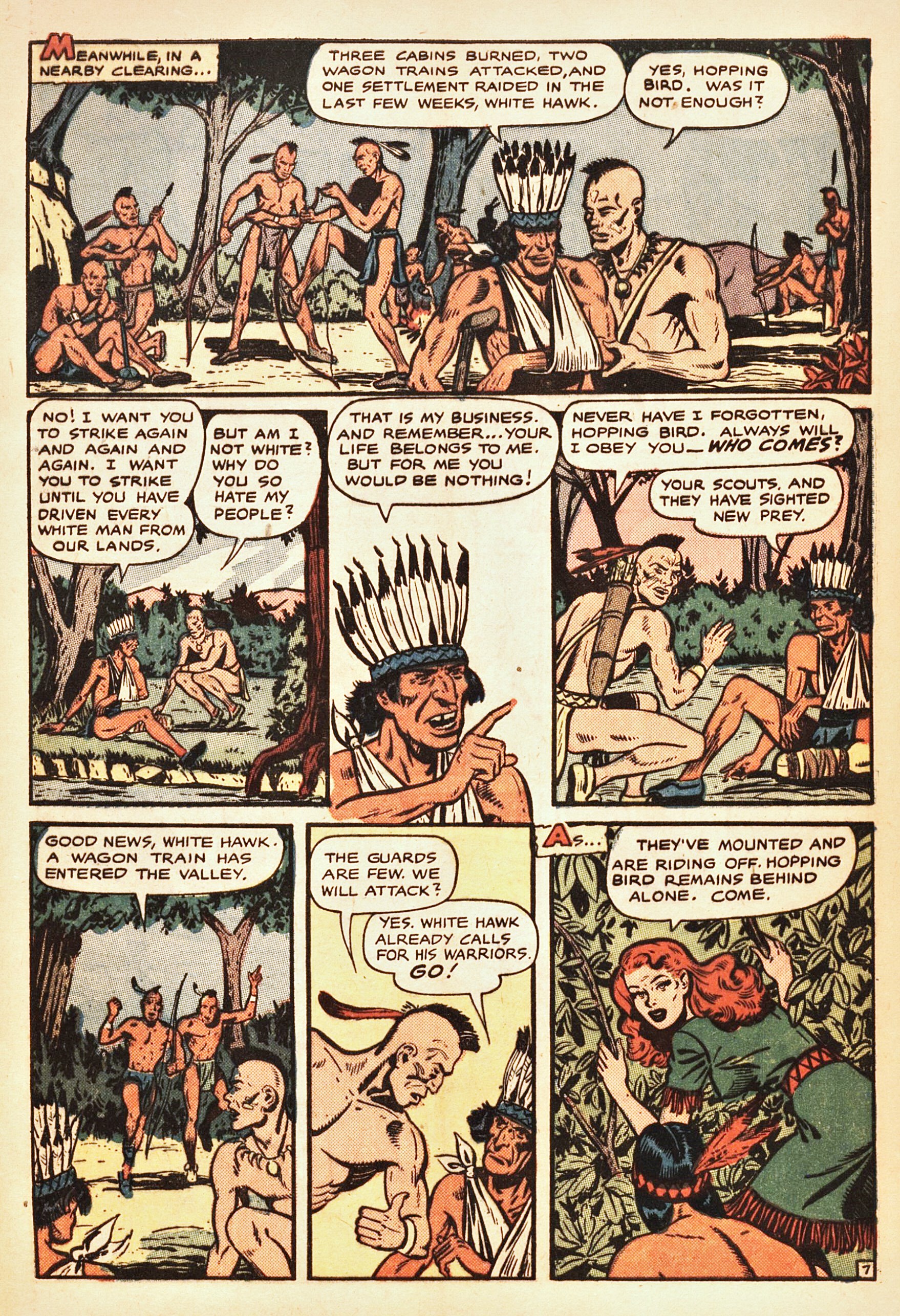 Read online Firehair (1951) comic -  Issue #7 - 9