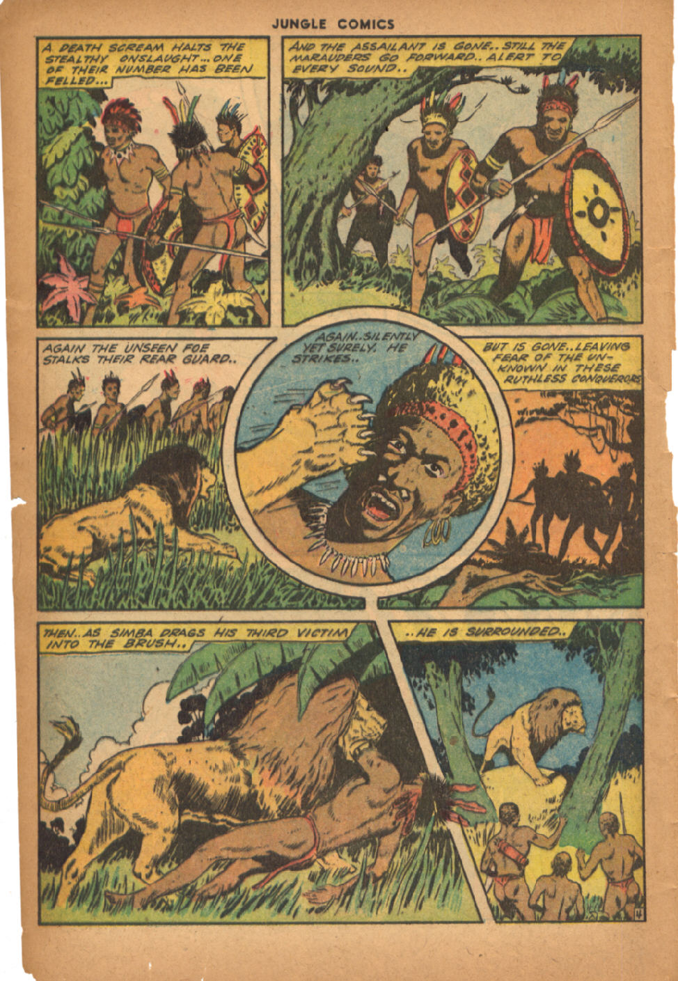 Read online Jungle Comics comic -  Issue #53 - 18