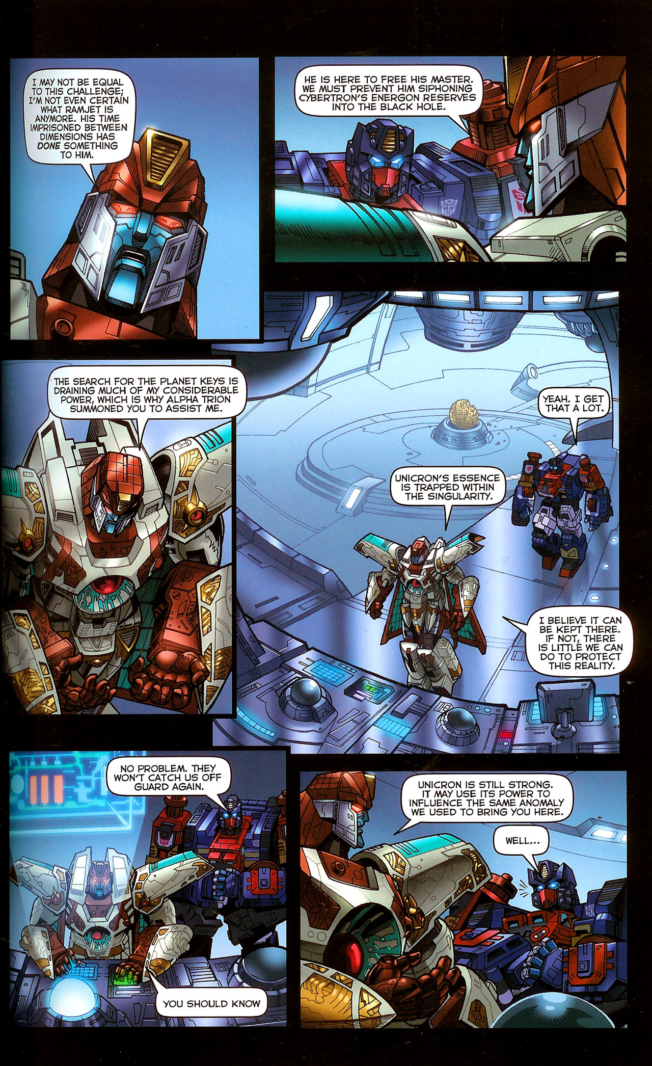 Transformers Cybertron Balancing Act (2007) Read All Comics Online