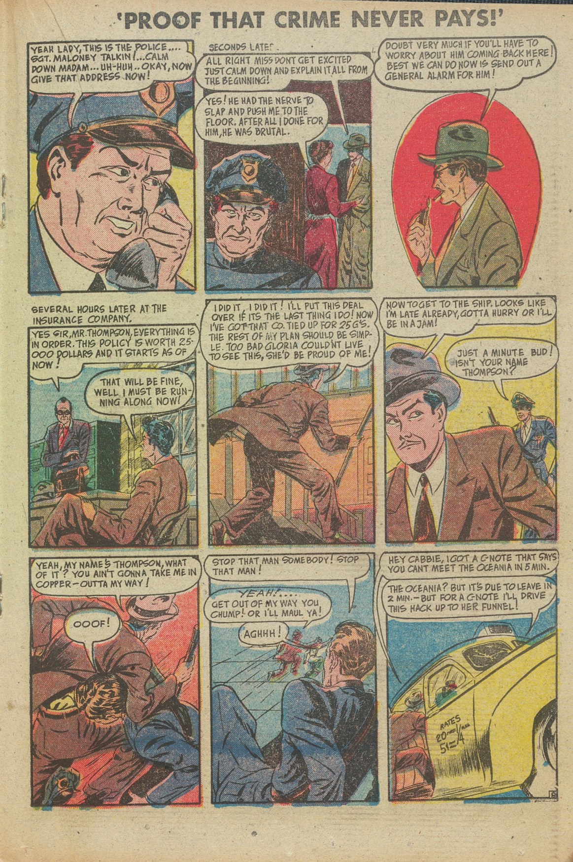 Read online Murder Incorporated (1948) comic -  Issue #9a - 19