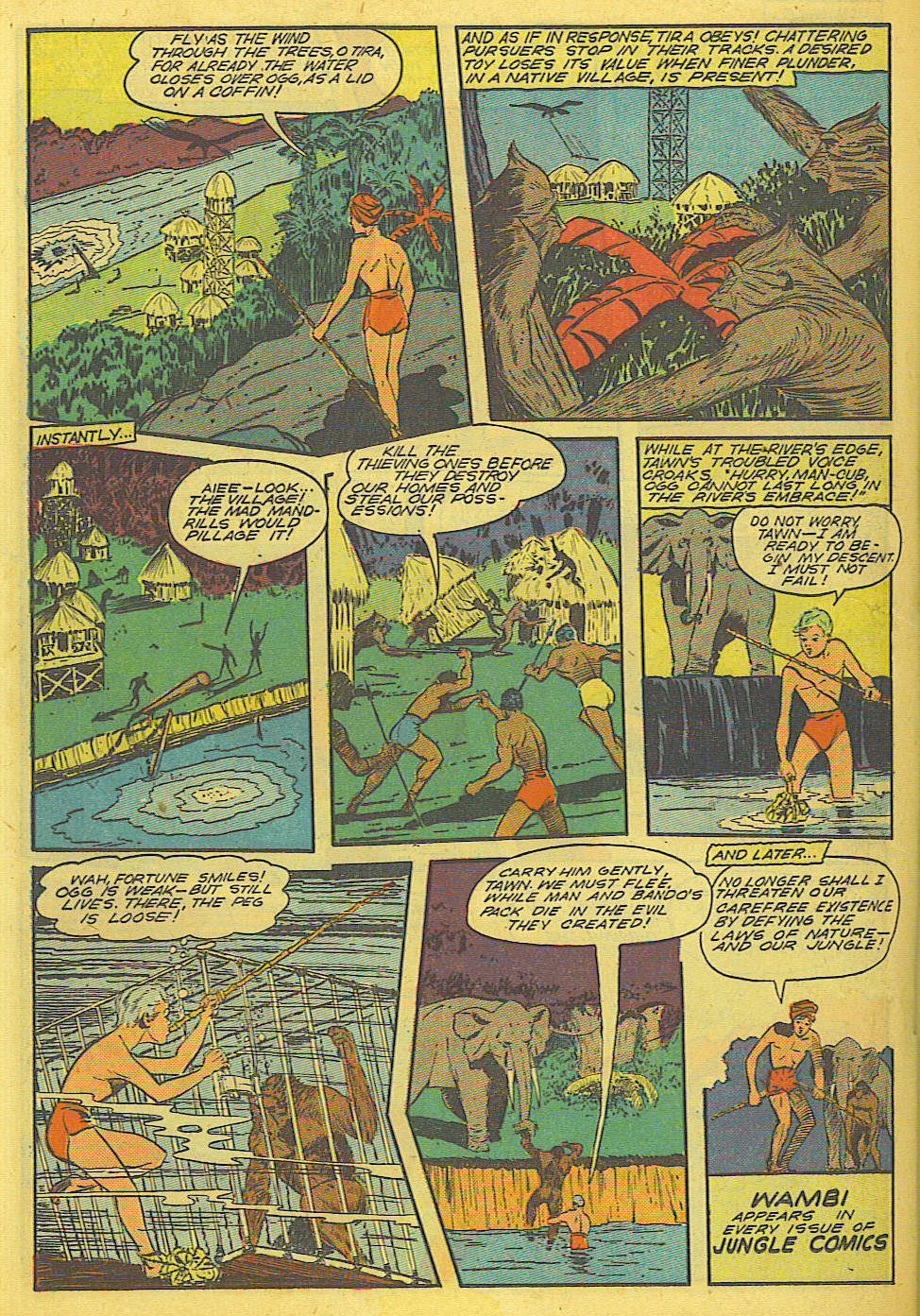 Read online Jungle Comics comic -  Issue #103 - 35