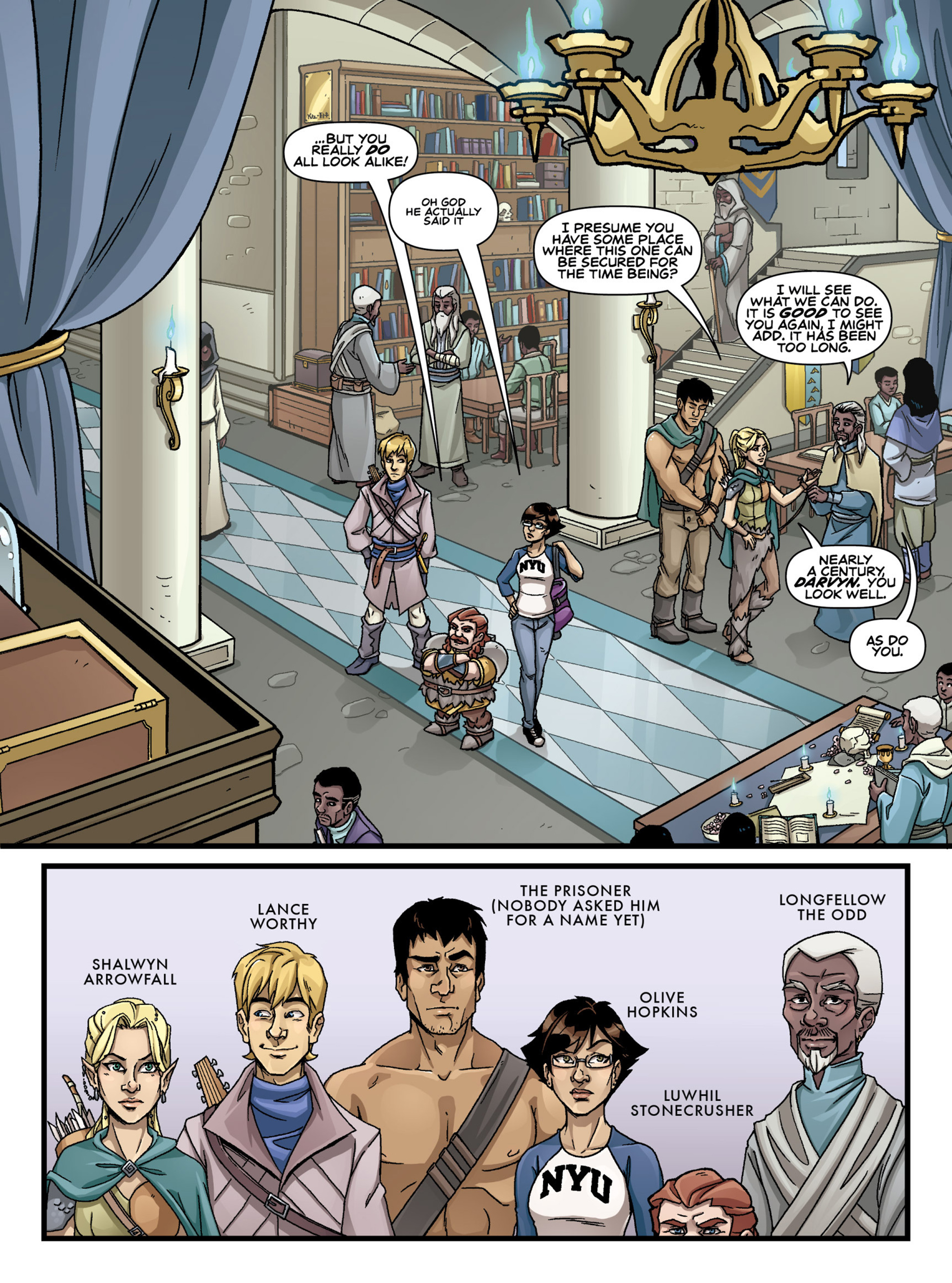 Read online Wander: Olive Hopkins and the Ninth Kingdom comic -  Issue #4 - 4