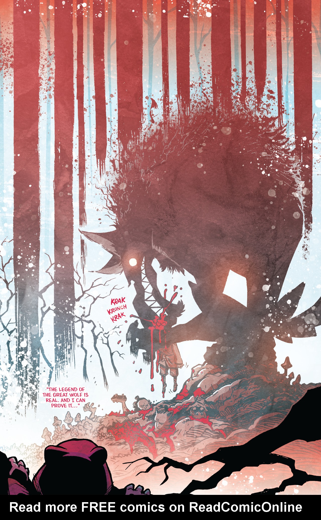 Read online Little Red Ronin comic -  Issue #1 - 5