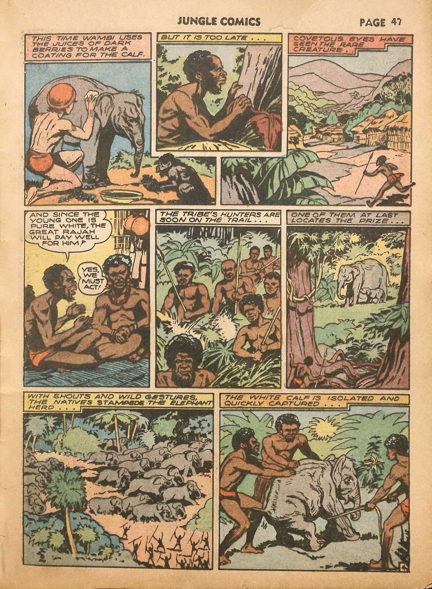 Read online Jungle Comics comic -  Issue #16 - 49