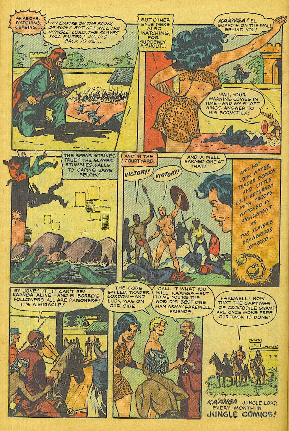 Read online Jungle Comics comic -  Issue #129 - 16