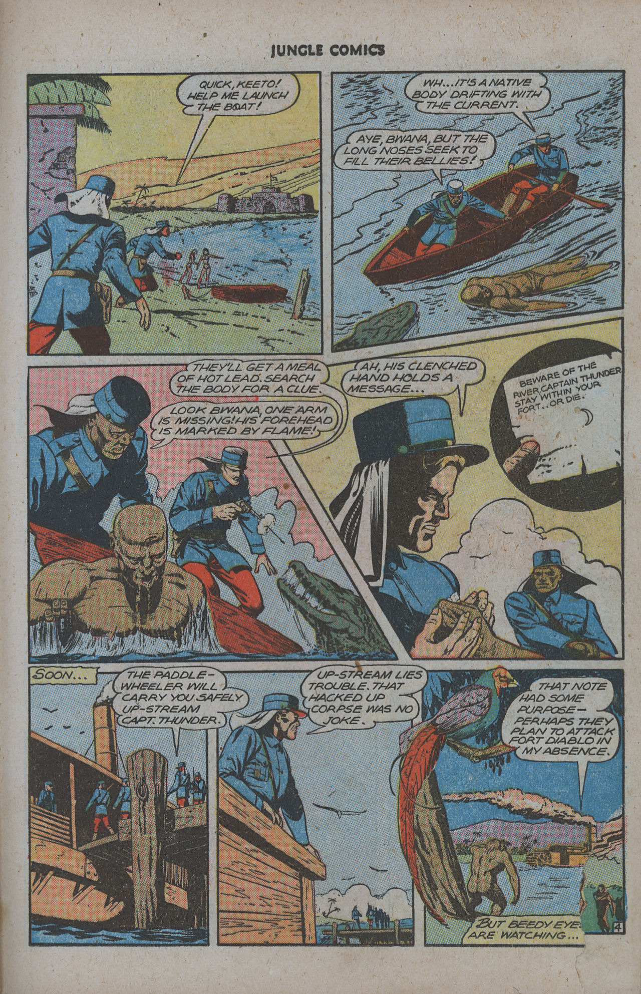 Read online Jungle Comics comic -  Issue #78 - 31