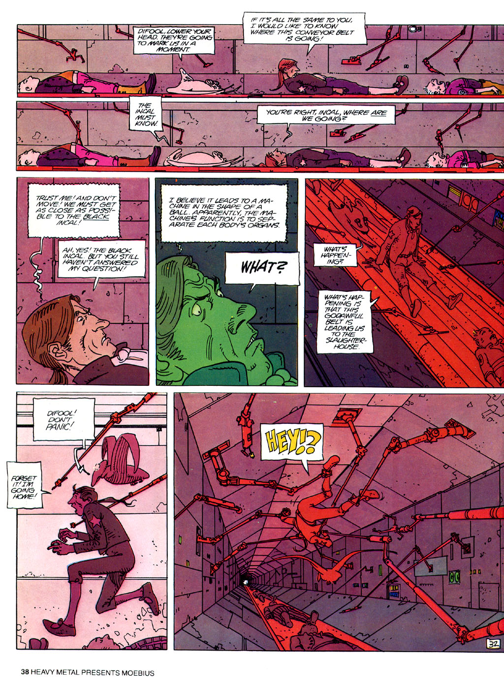 Read online Heavy Metal Presents Moebius comic -  Issue # Full - 39