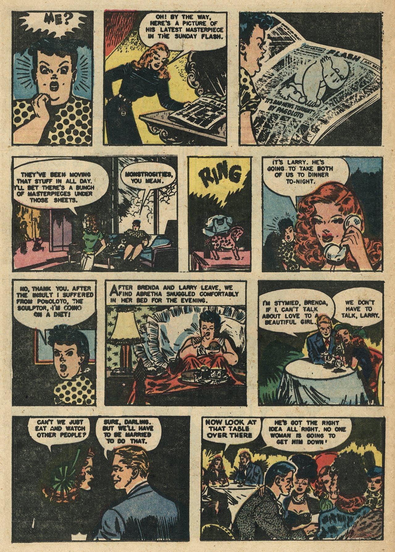 Read online Brenda Starr (1948) comic -  Issue #13 - 16