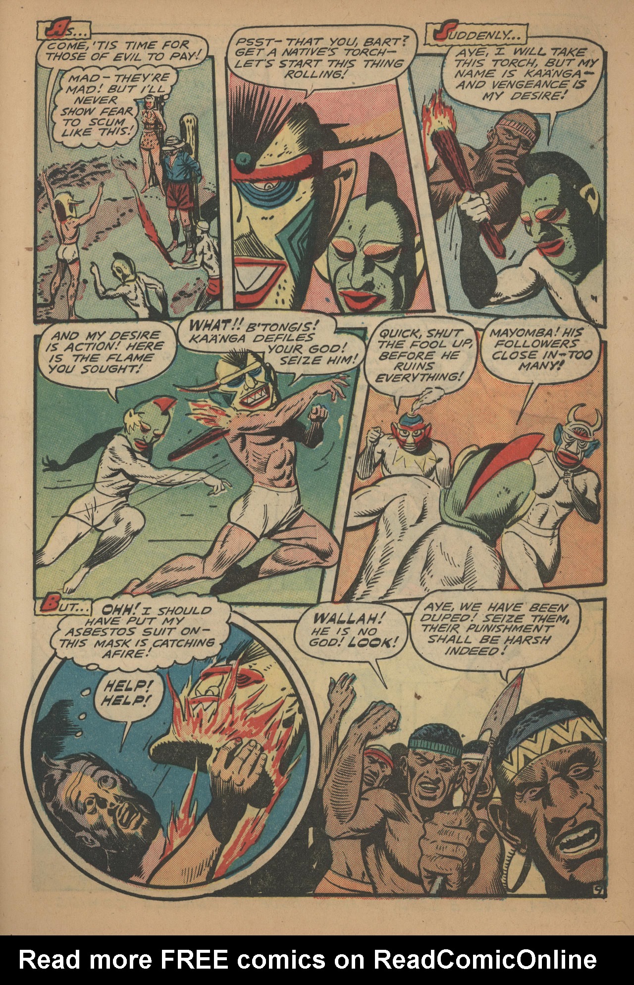 Read online Jungle Comics comic -  Issue #107 - 11