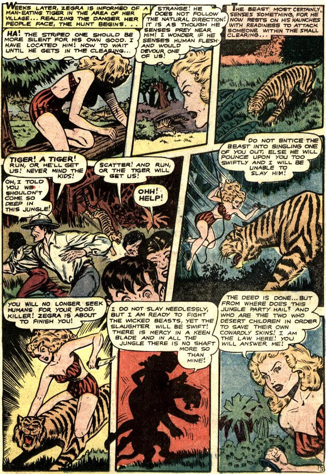 Read online Zegra, Jungle Empress comic -  Issue #5 - 4