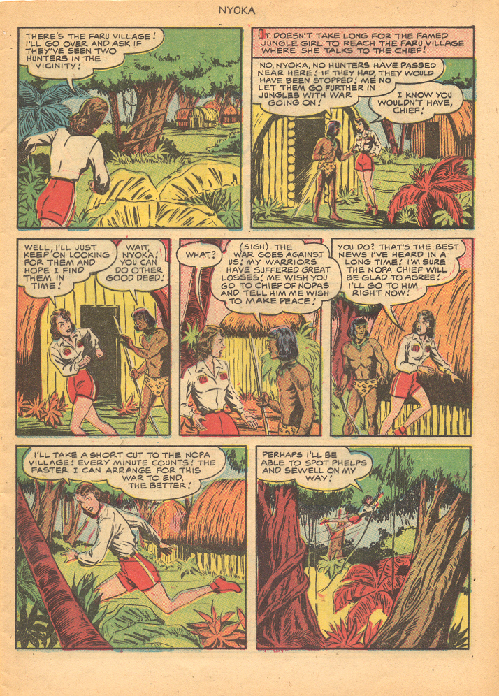Read online Nyoka the Jungle Girl (1945) comic -  Issue #59 - 5
