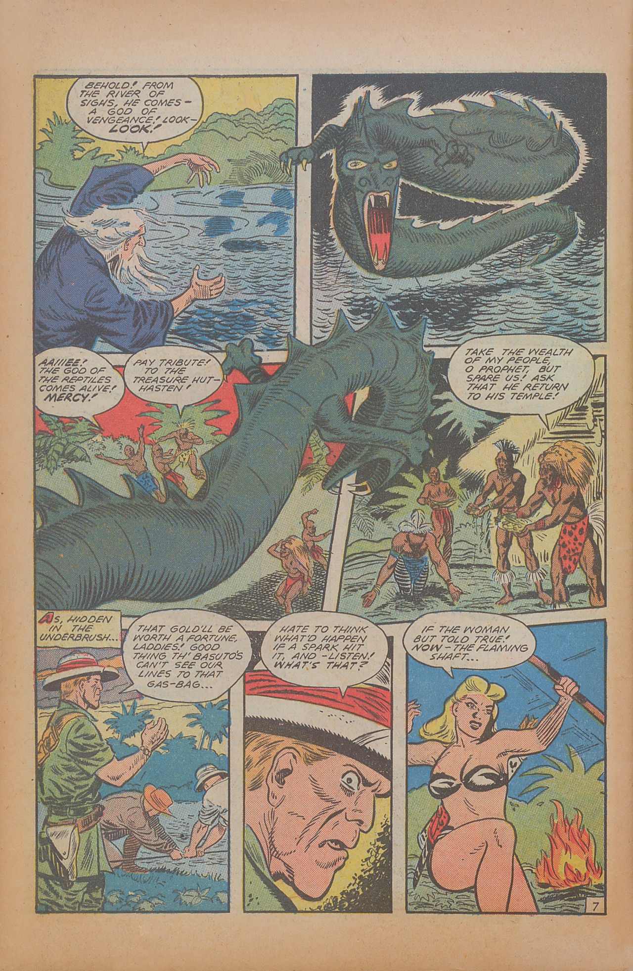 Read online Jungle Comics comic -  Issue #98 - 48