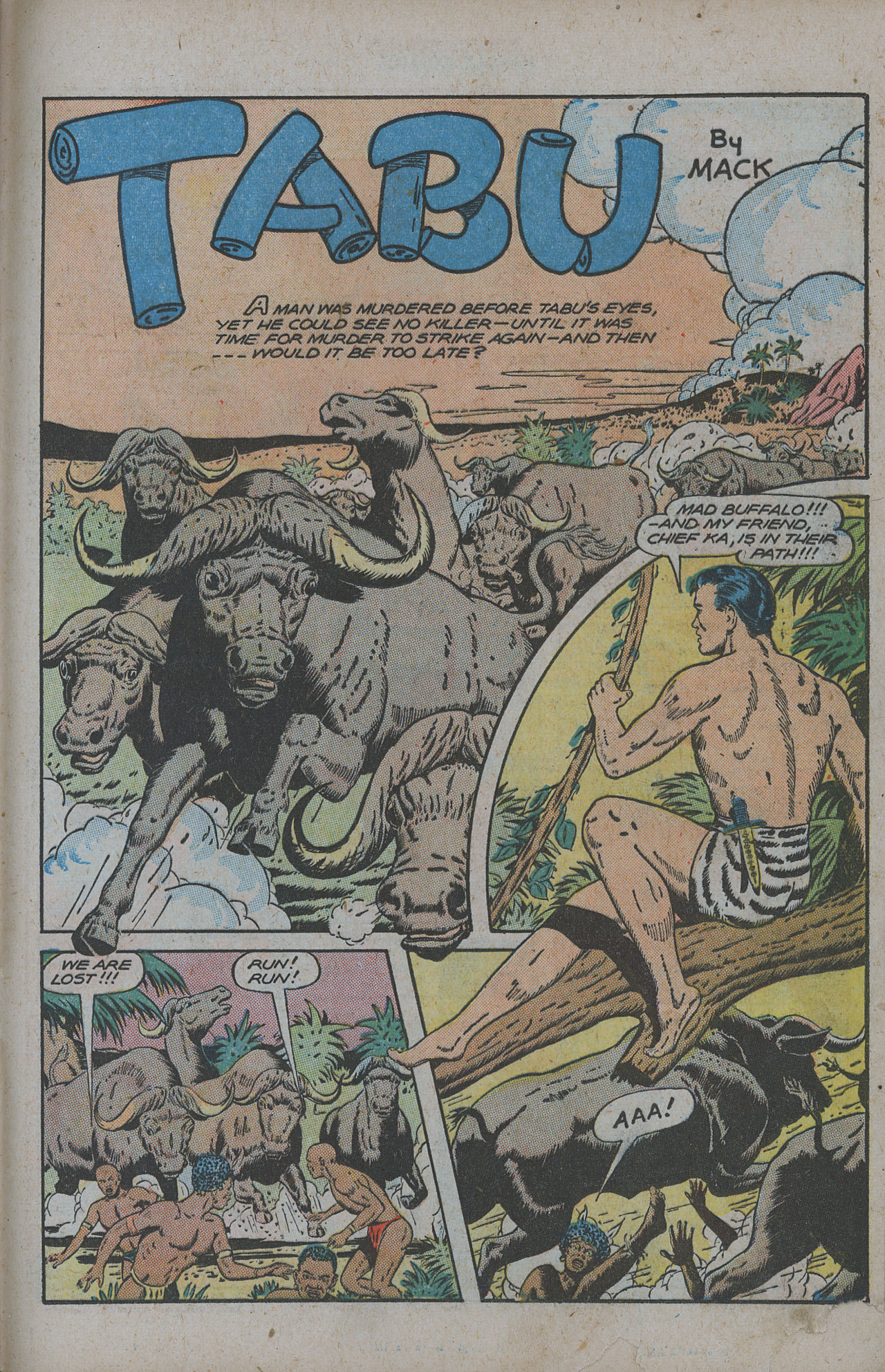 Read online Jungle Comics comic -  Issue #78 - 37