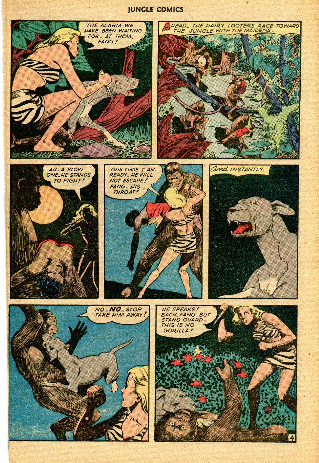 Read online Jungle Comics comic -  Issue #68 - 30