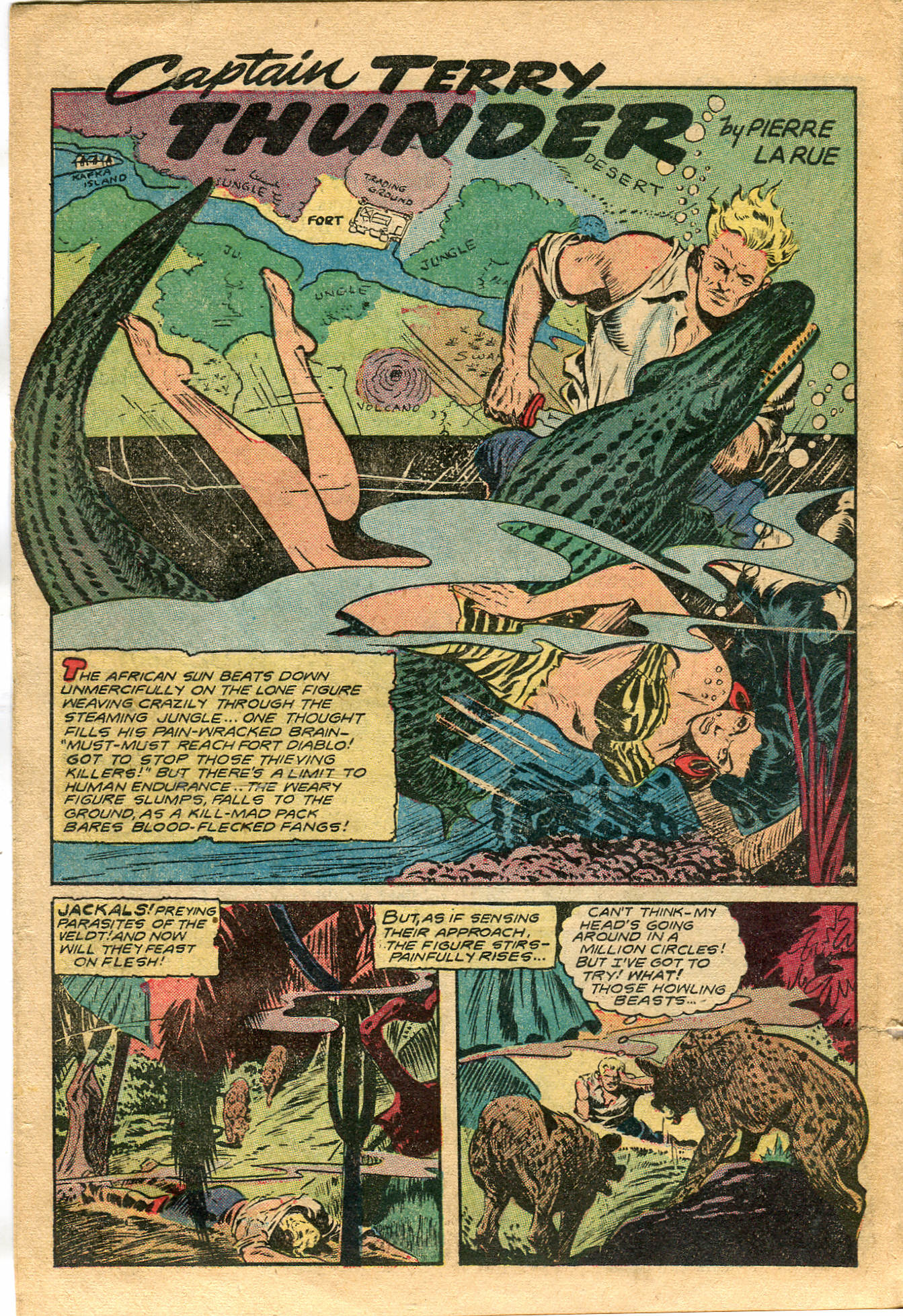 Read online Jungle Comics comic -  Issue #105 - 39
