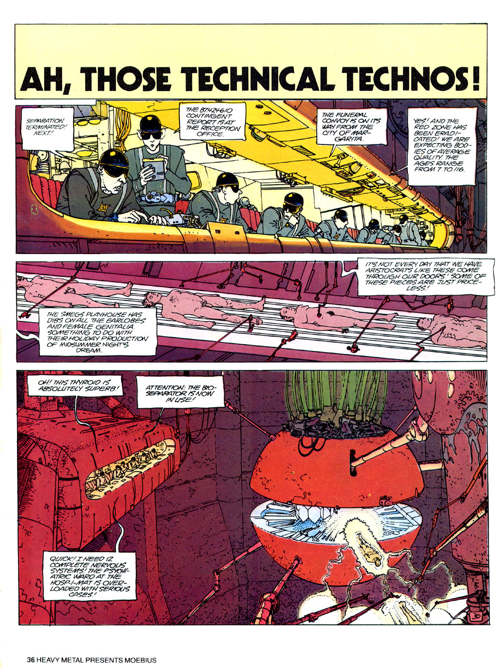 Read online Heavy Metal Presents Moebius comic -  Issue # Full - 37