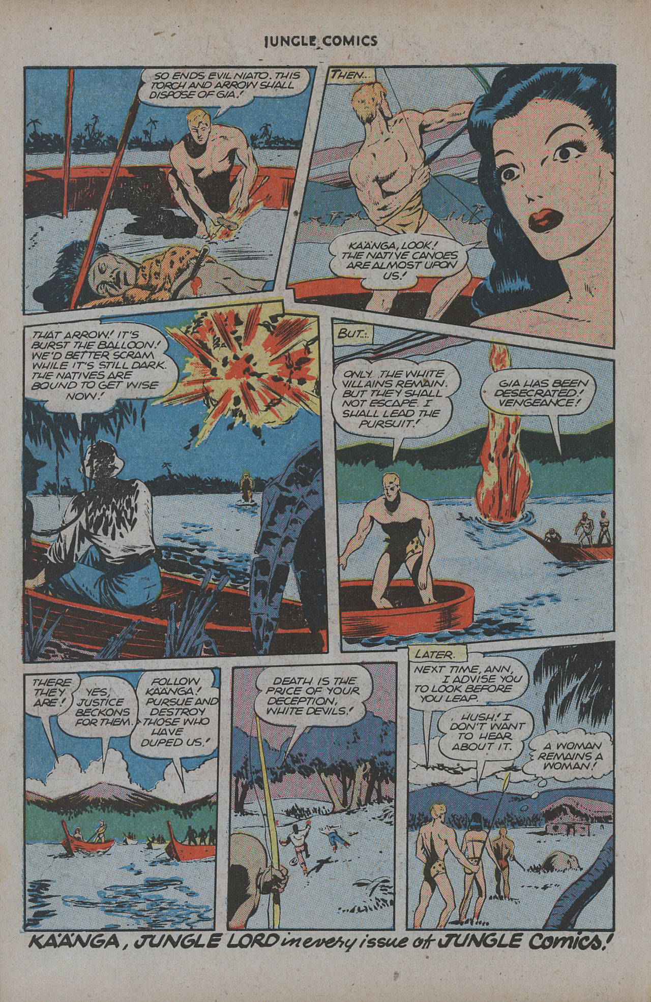 Read online Jungle Comics comic -  Issue #77 - 14