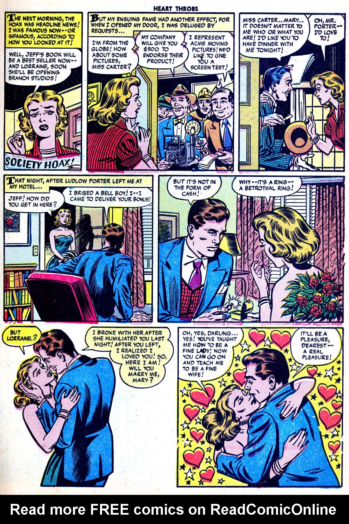 Read online Heart Throbs comic -  Issue #23 - 11