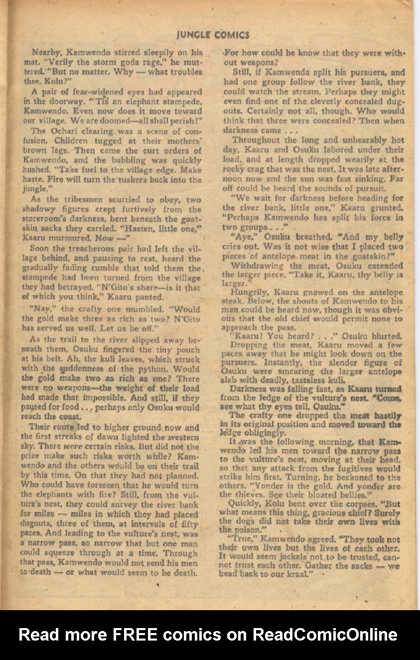 Read online Jungle Comics comic -  Issue #87 - 35