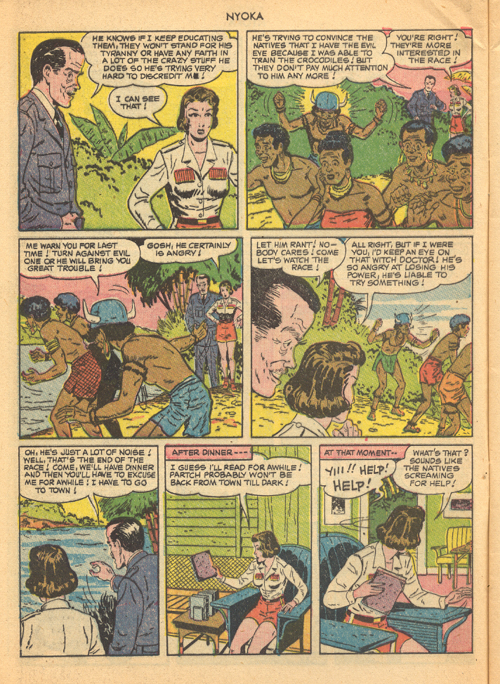 Read online Nyoka the Jungle Girl (1945) comic -  Issue #51 - 8