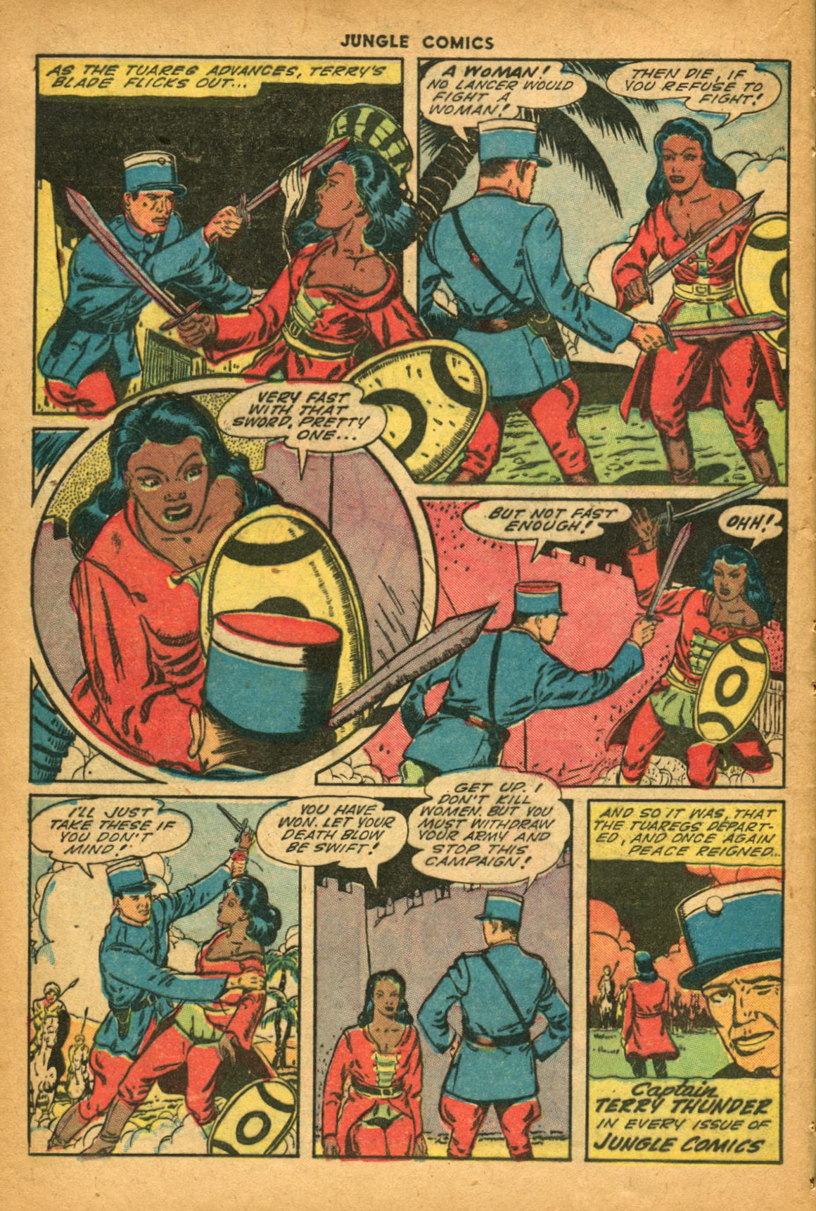 Read online Jungle Comics comic -  Issue #61 - 42