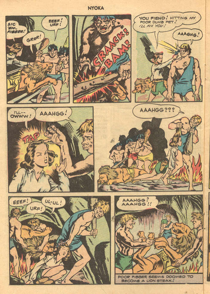 Read online Nyoka the Jungle Girl (1945) comic -  Issue #10 - 16