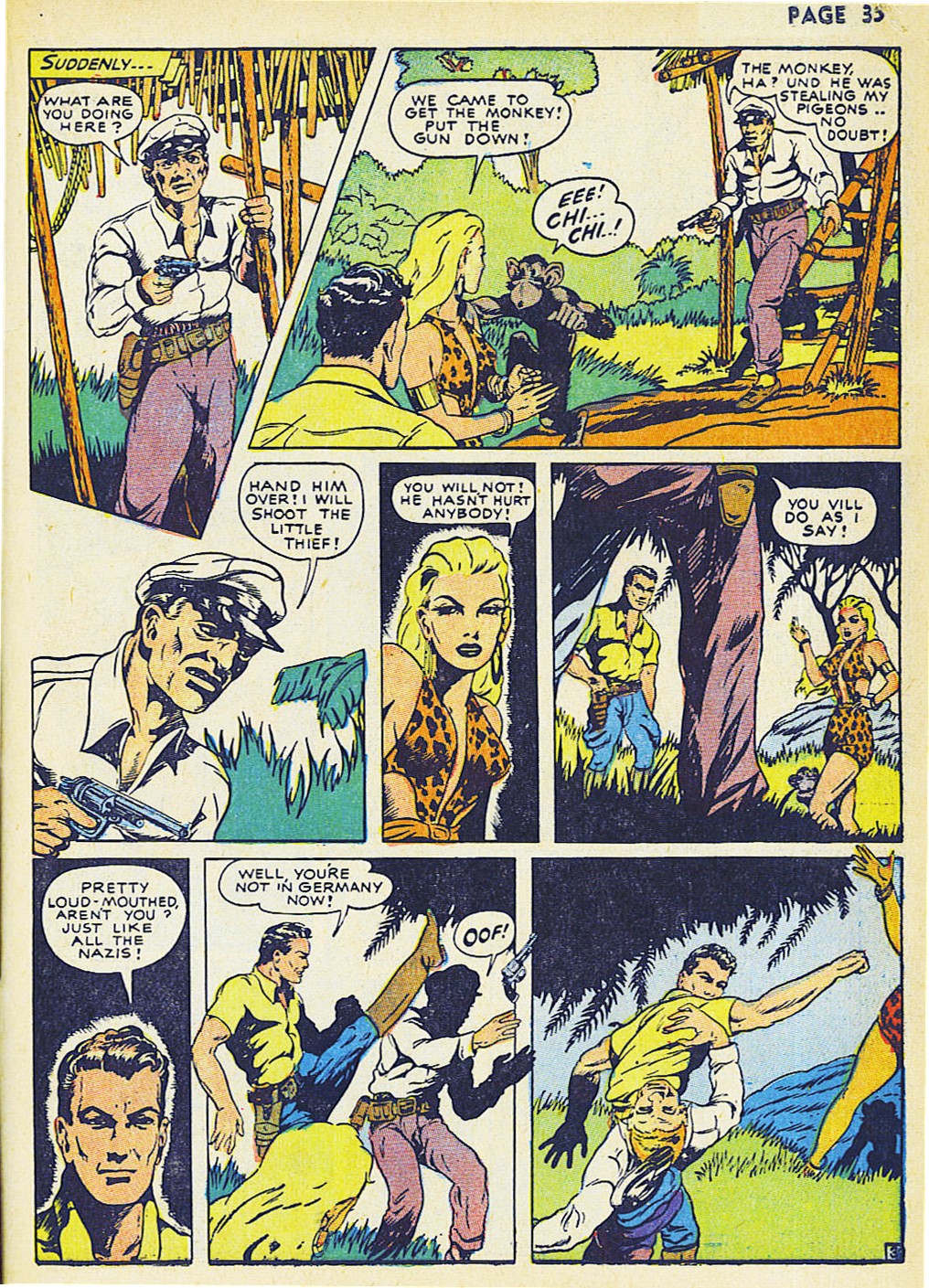 Read online Sheena, Queen of the Jungle (1942) comic -  Issue #2 - 37