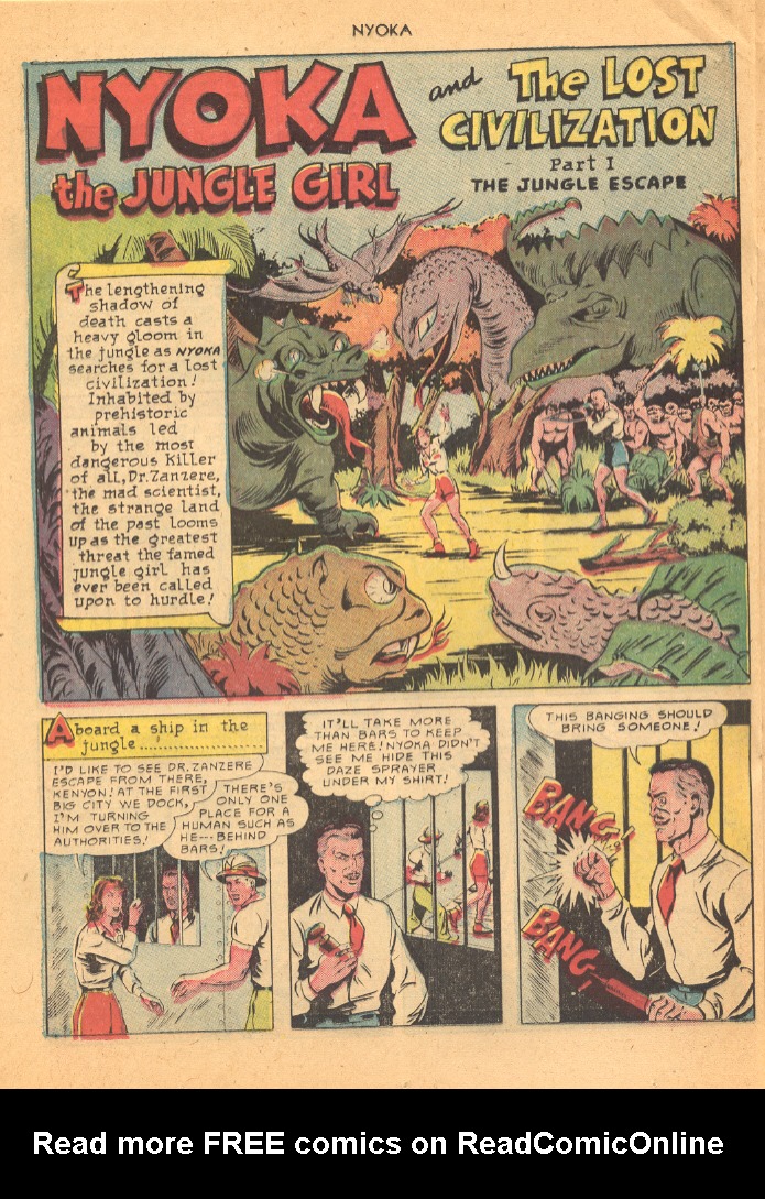 Read online Nyoka the Jungle Girl (1945) comic -  Issue #51 - 28