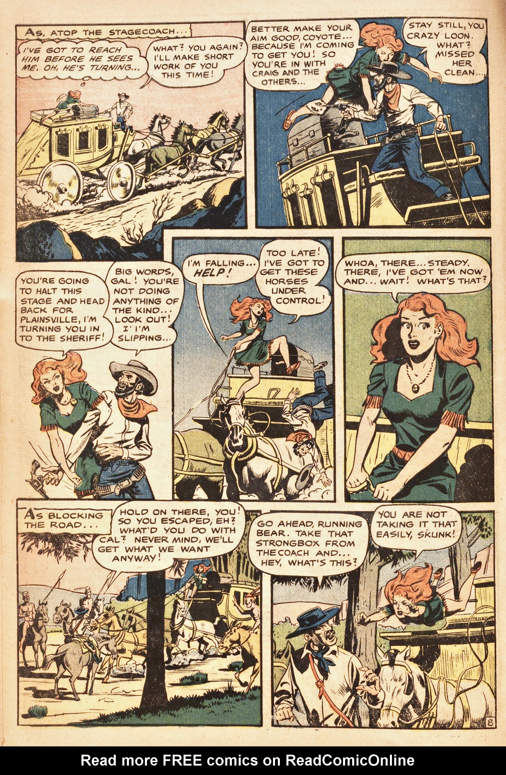 Read online Pioneer West Romances comic -  Issue #4 - 10