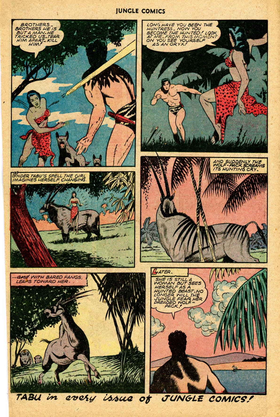 Read online Jungle Comics comic -  Issue #68 - 20