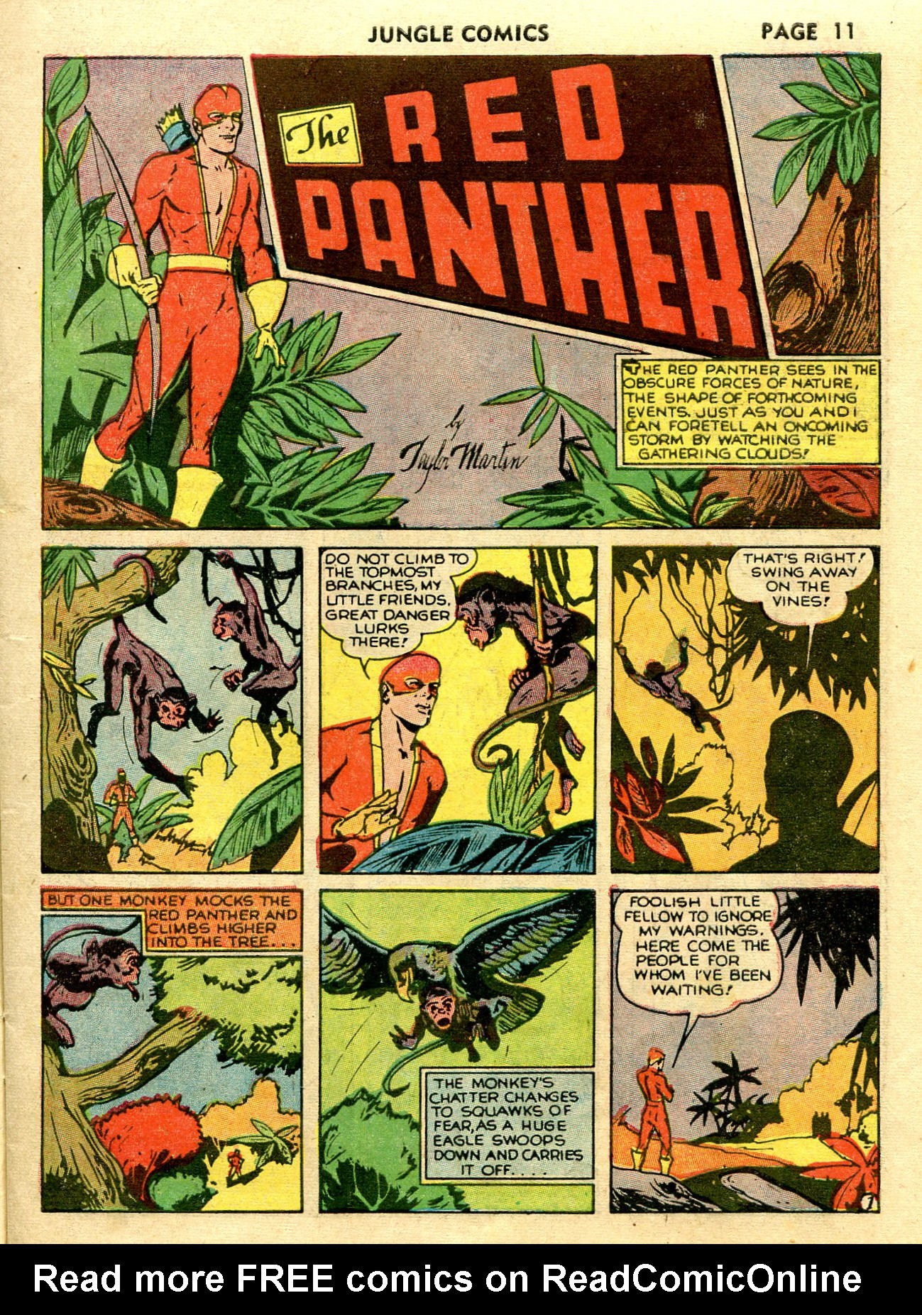 Read online Jungle Comics comic -  Issue #14 - 13