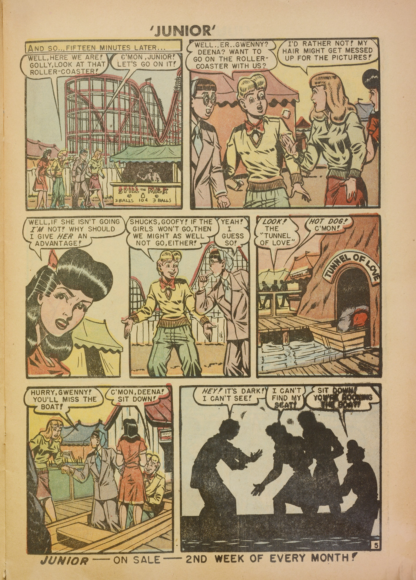 Read online Junior (1947) comic -  Issue #14 - 15