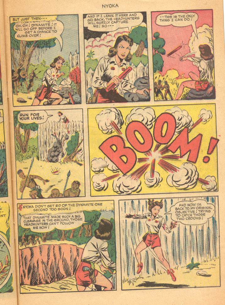 Read online Nyoka the Jungle Girl (1945) comic -  Issue #40 - 25