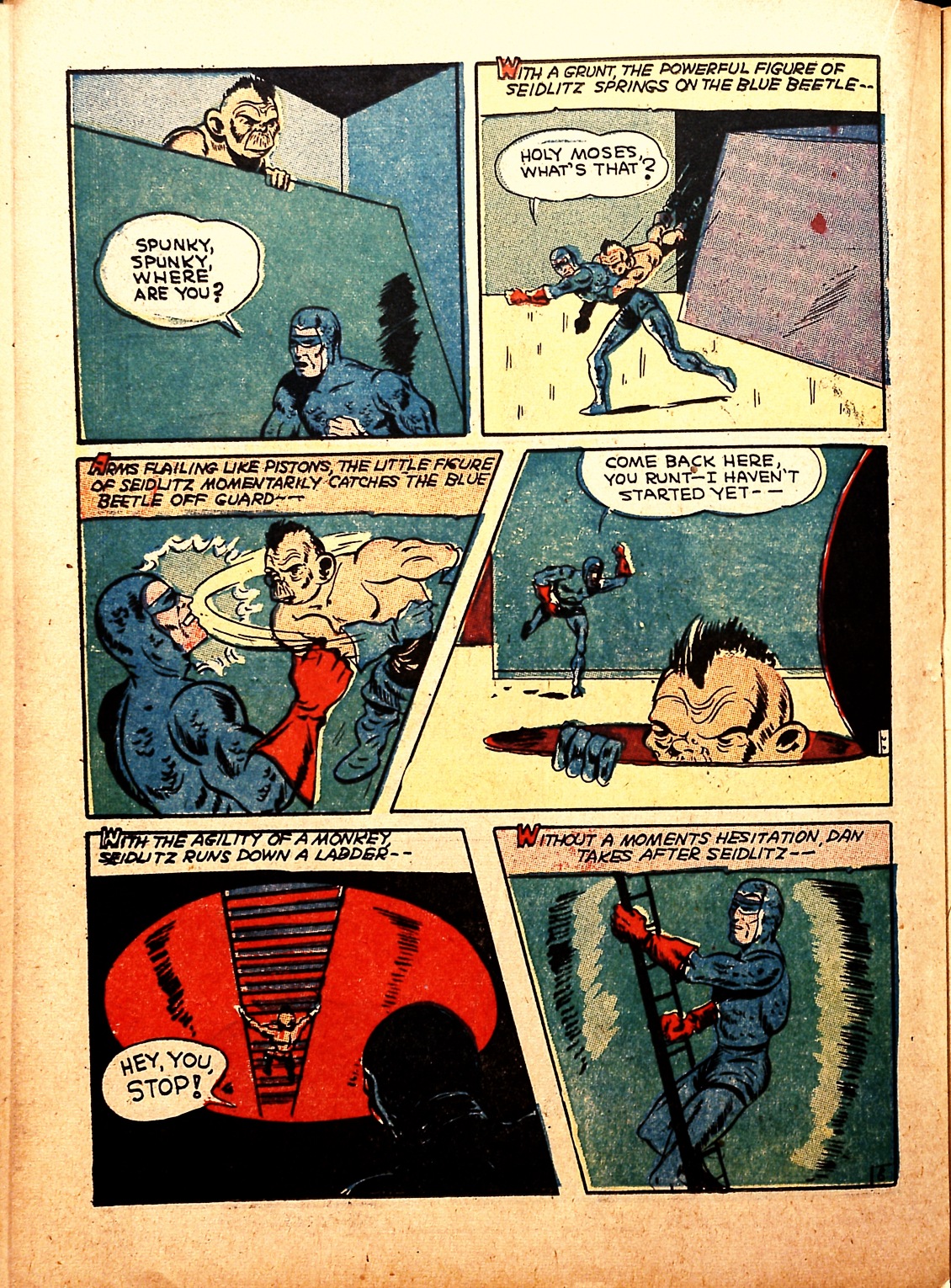 Read online The Blue Beetle comic -  Issue #19 - 40