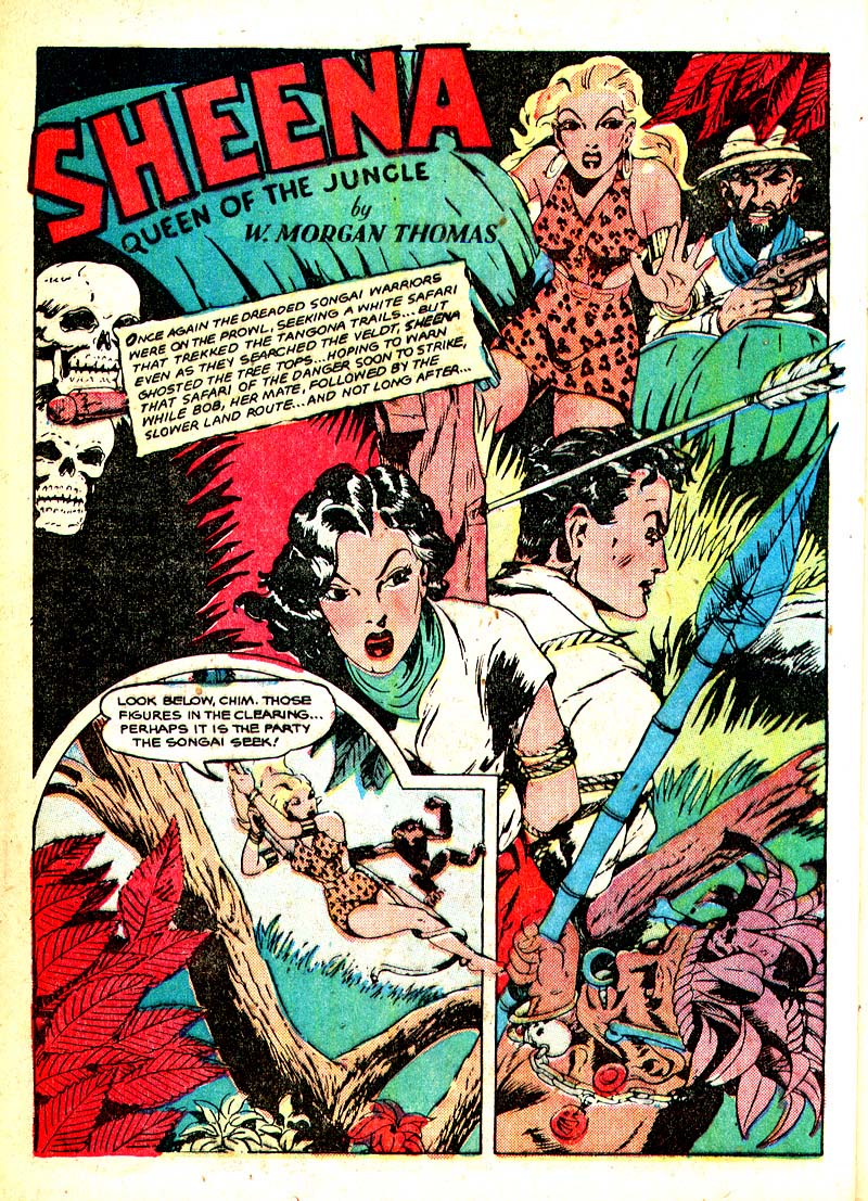 Read online Sheena, Queen of the Jungle (1942) comic -  Issue #8 - 25