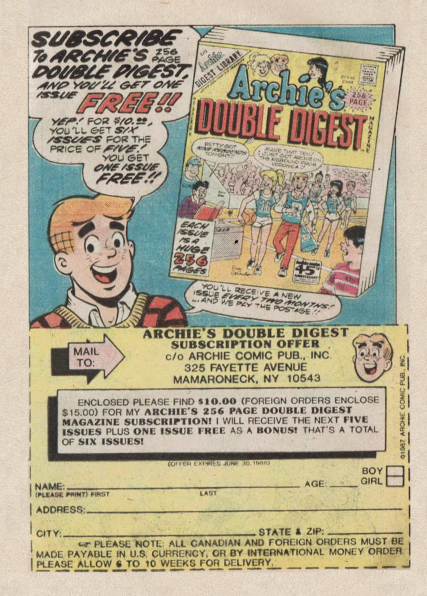 Read online Jughead Jones Comics Digest comic -  Issue #49 - 25
