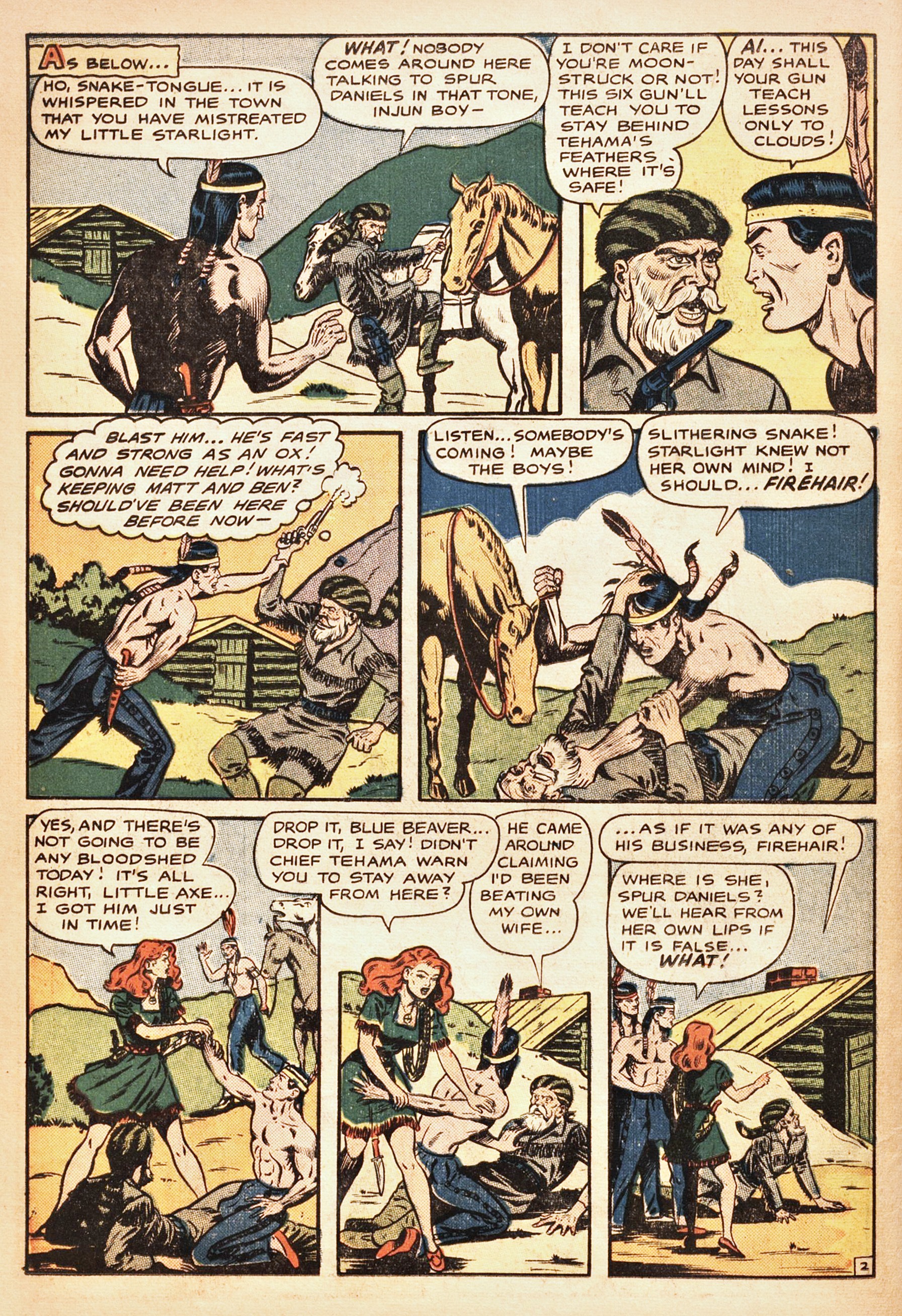 Read online Pioneer West Romances comic -  Issue #4 - 26