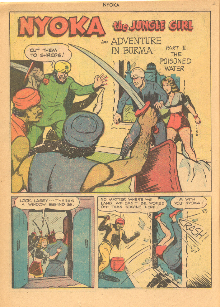 Read online Nyoka the Jungle Girl (1945) comic -  Issue #25 - 34