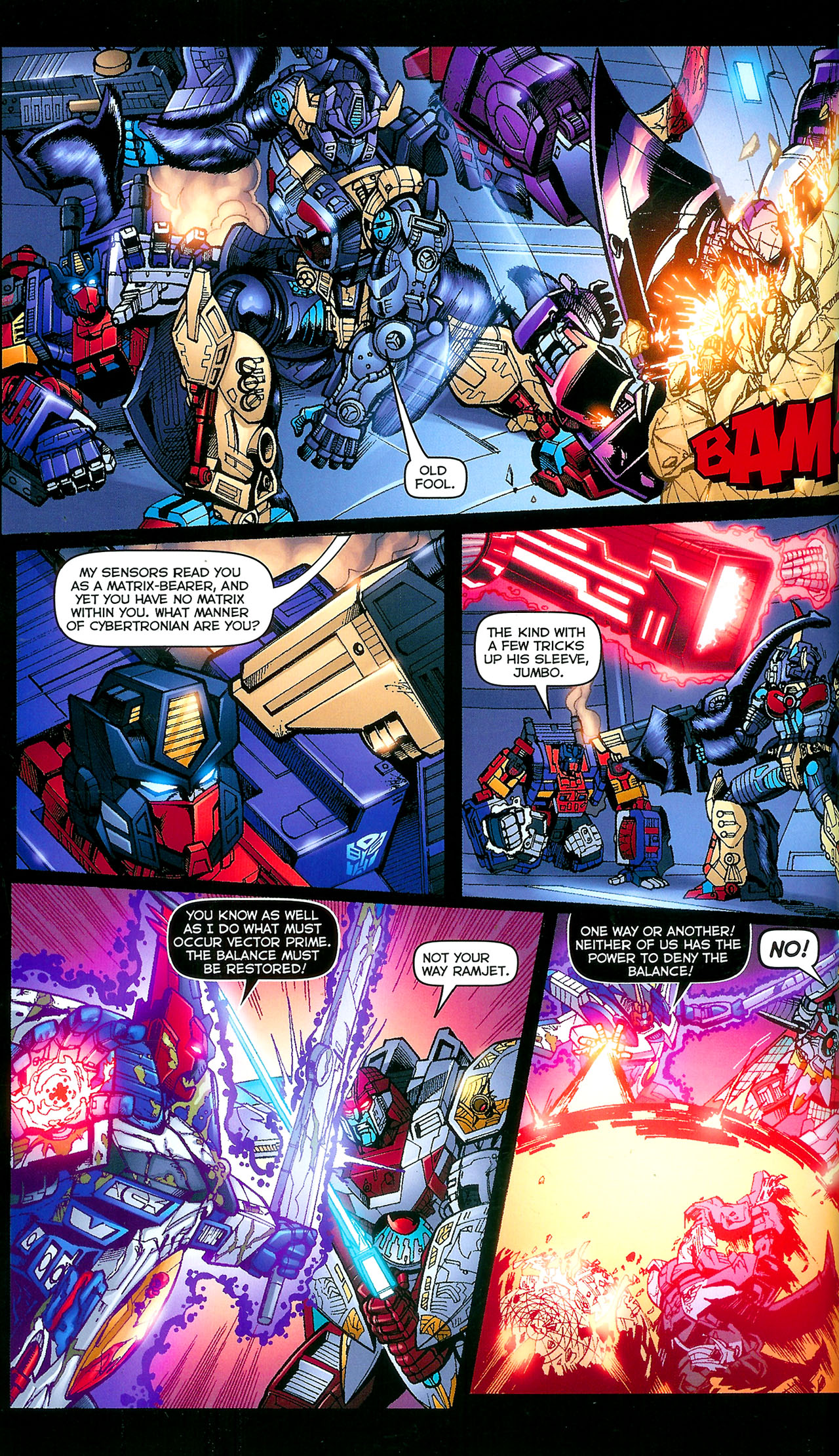 Read online Transformers: Cybertron: Balancing Act comic -  Issue # TPB - 15